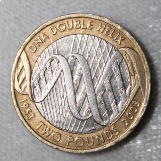 2003 DNA £2     Coin