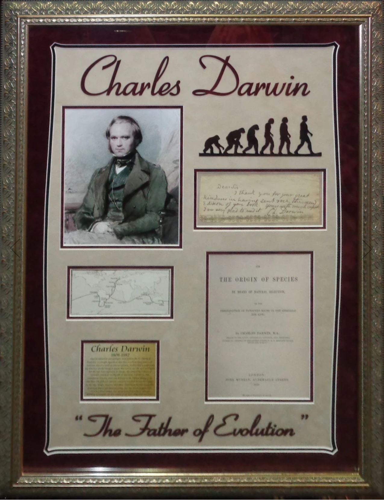 Charles Darwin Signature