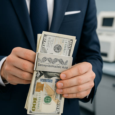 DNA Money Clip