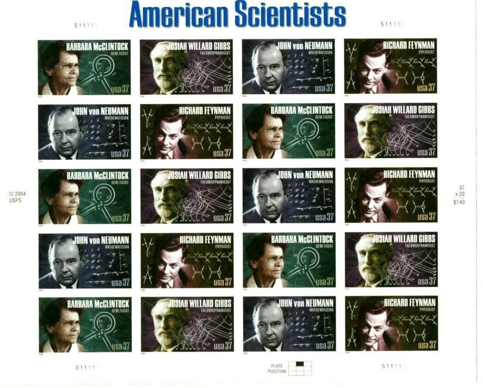 Famous Scientists Sheet